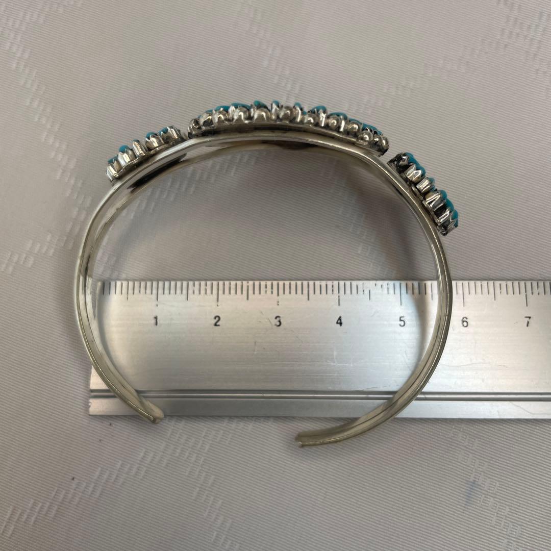 ズニ族スタイル ターコイズ バングル