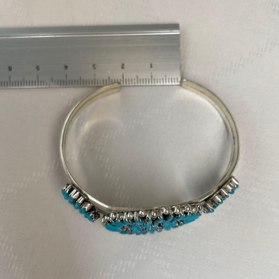ズニ族スタイル ターコイズ バングル