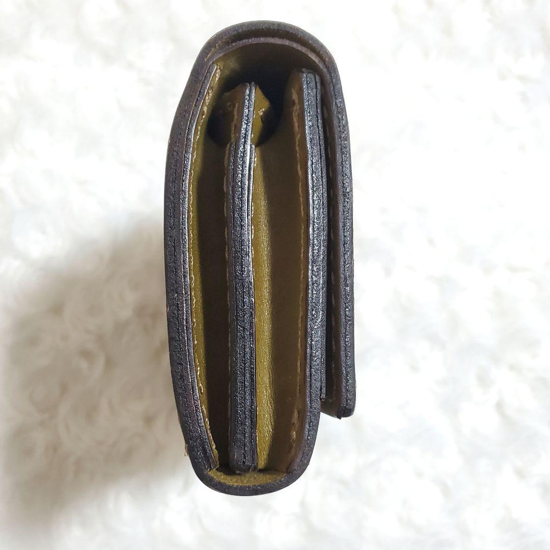 【未使用級】HERZ おめかしウォレット グリーン 現行 折財布