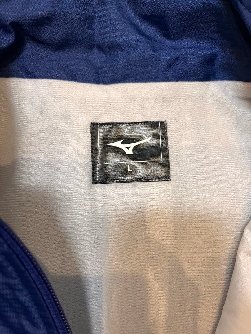 K　ミズノ ウィンドブレーカー 上下セット M L