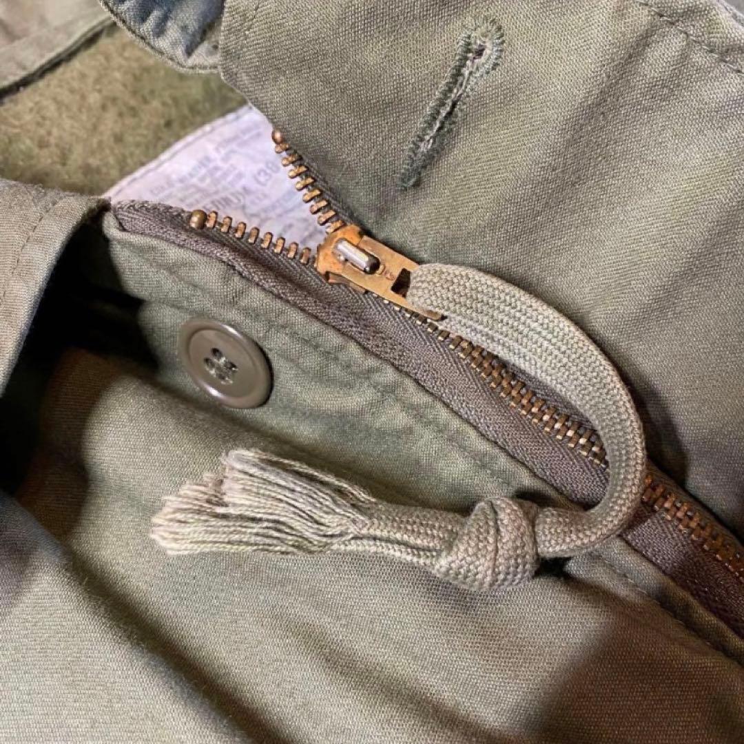 民生品 A-2 DECK デッキジャケット US NAVY ノーステンシル M