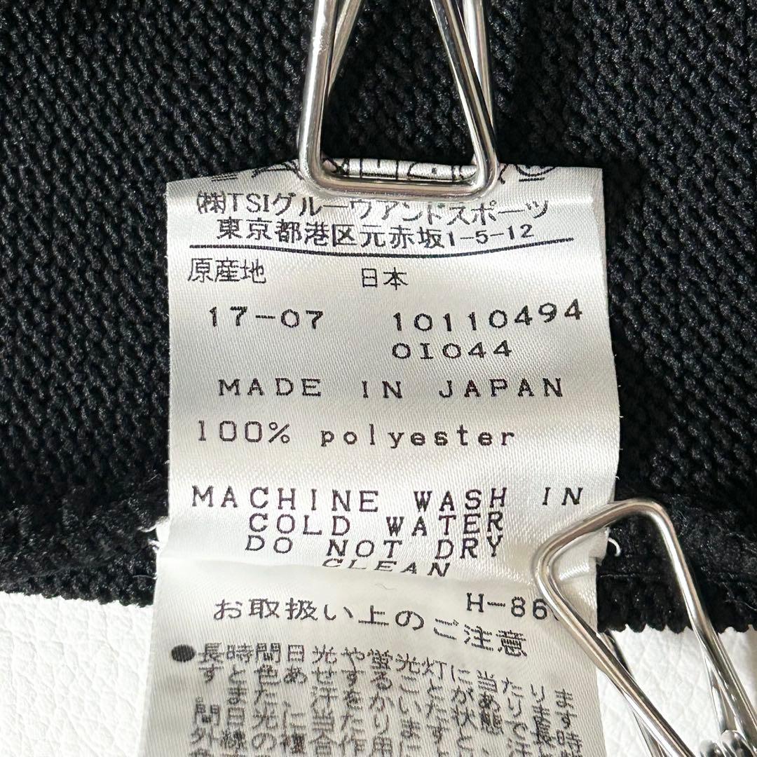 3123y極美品 パーリーゲイツ ロゴ入りクルーネックゴルフニット黒 近年モデル