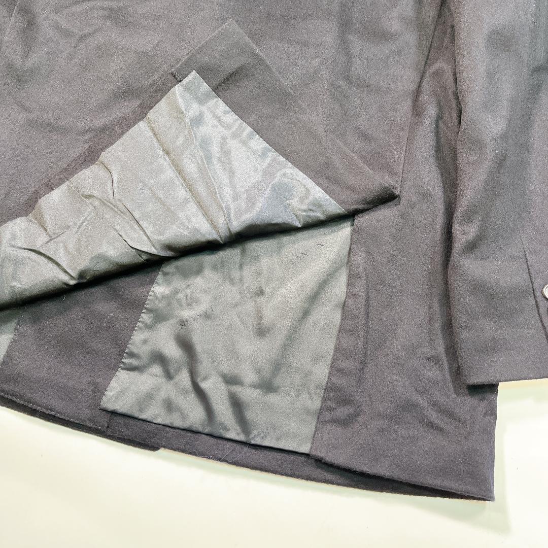 ランバンクラシック カシミヤ ダブル テーラードジャケット ST50-56 紺