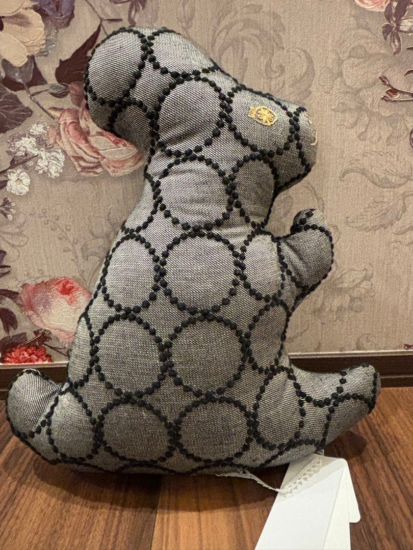 ポアロ 新品未使用 ミナペルホネン クッション tambourine 黒