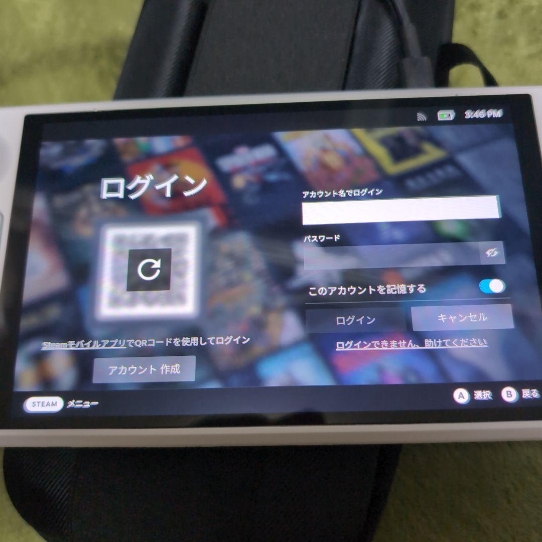 Steam deck OLED版 512GB ホワイトカラー