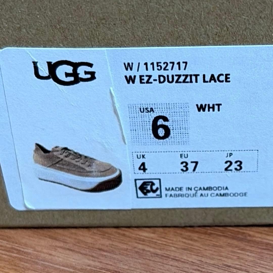 UGG アグEZ-Duzzit Lace Sneaker 23cm