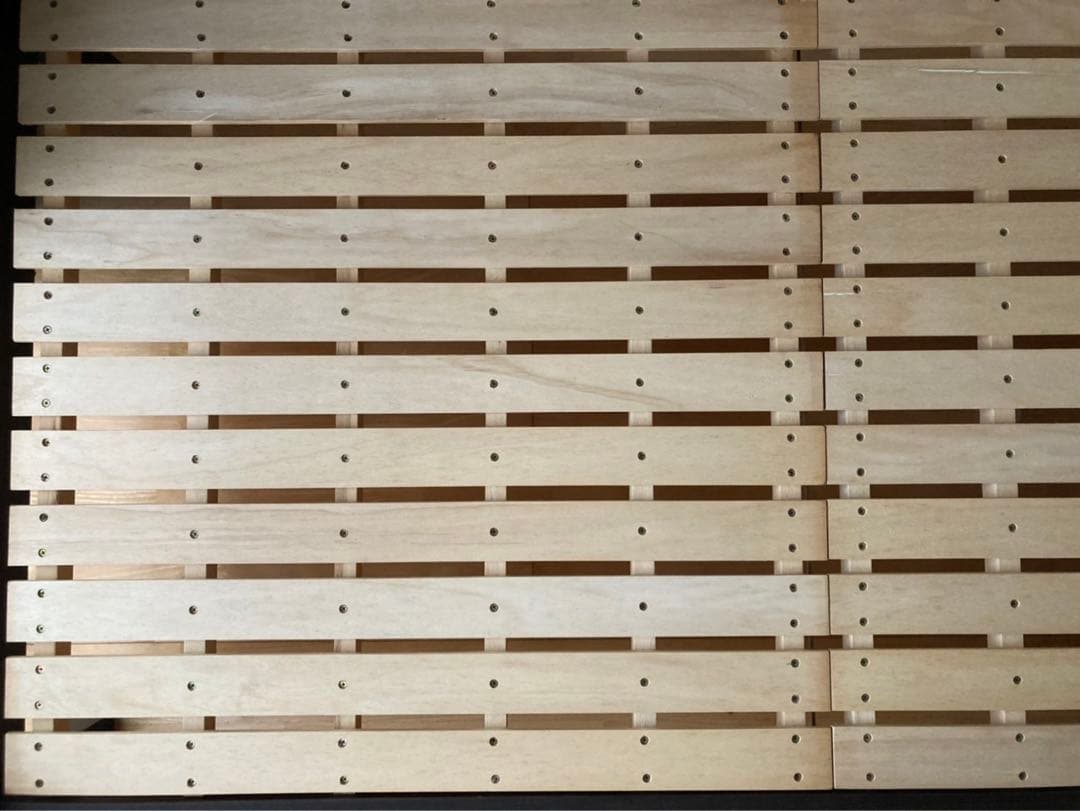 【東京都・直接引き渡し希望】無印良品　シングルベッドフレーム　ブラウン　おしゃれ