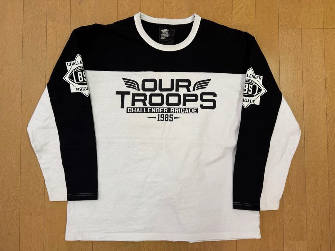 チャレンジャー ヘビーウエイト ロンT フットボール