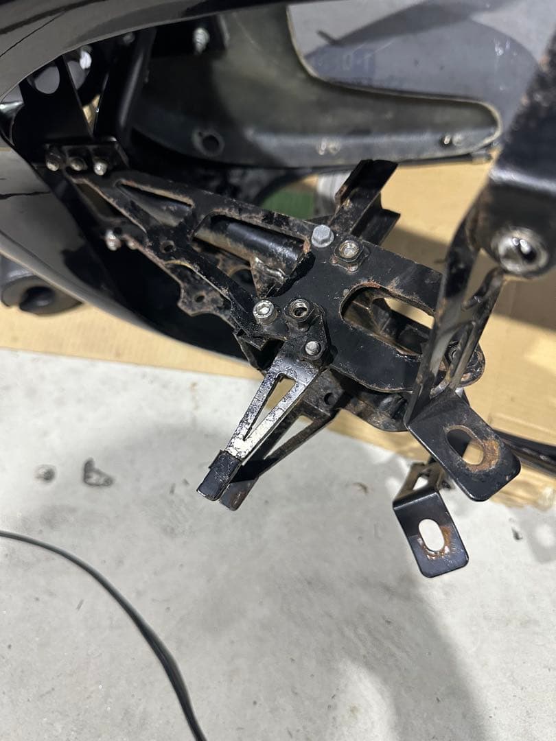 【ロケットカウル】ゾウパナステー付　ハーフロケットカウル　スポーツスターステー付