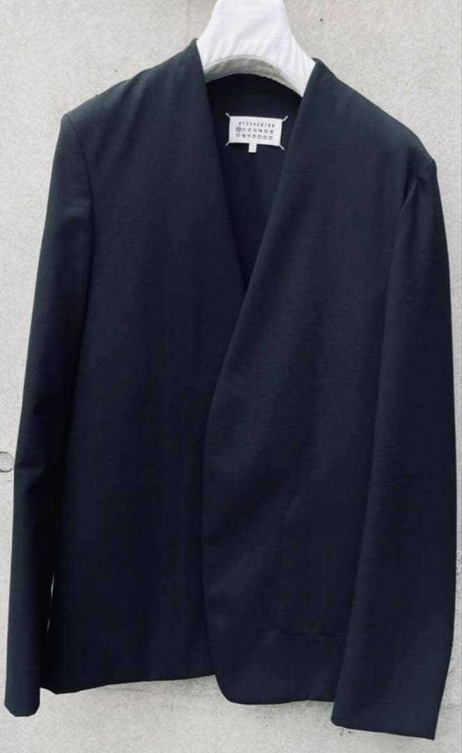 メゾンマルジェラ ノーカラー ジャケット Maison Margiela