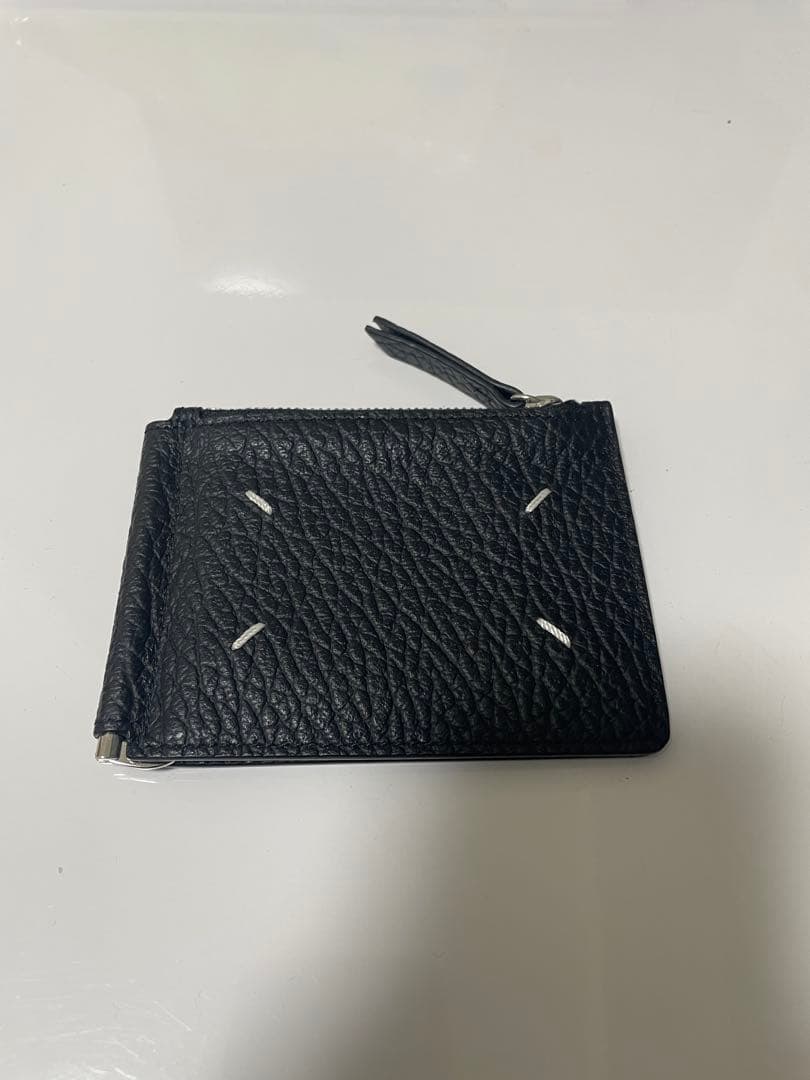メゾンマルジェラ 4ステッチ マネークリップ ウォレット