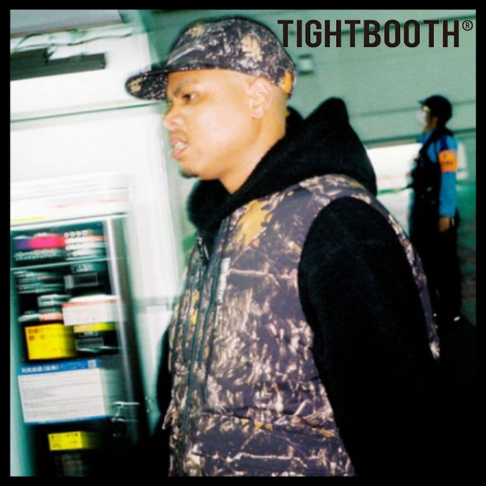 【TIGHTBOOTH】リアルツリー　リバーシブル　中綿ベスト