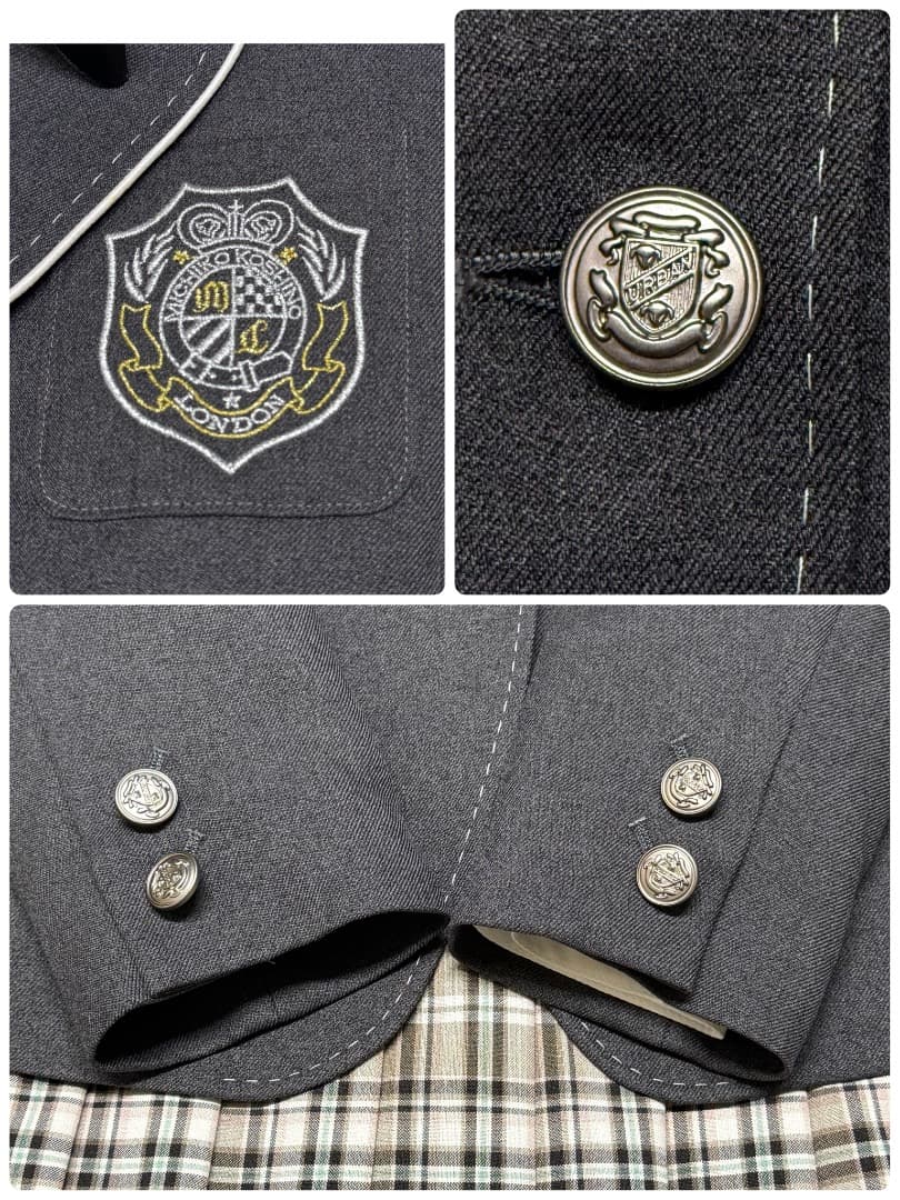 卒服　ミチコロンドン他　卒業入学式　フォーマルセット　160 【匿名配送】