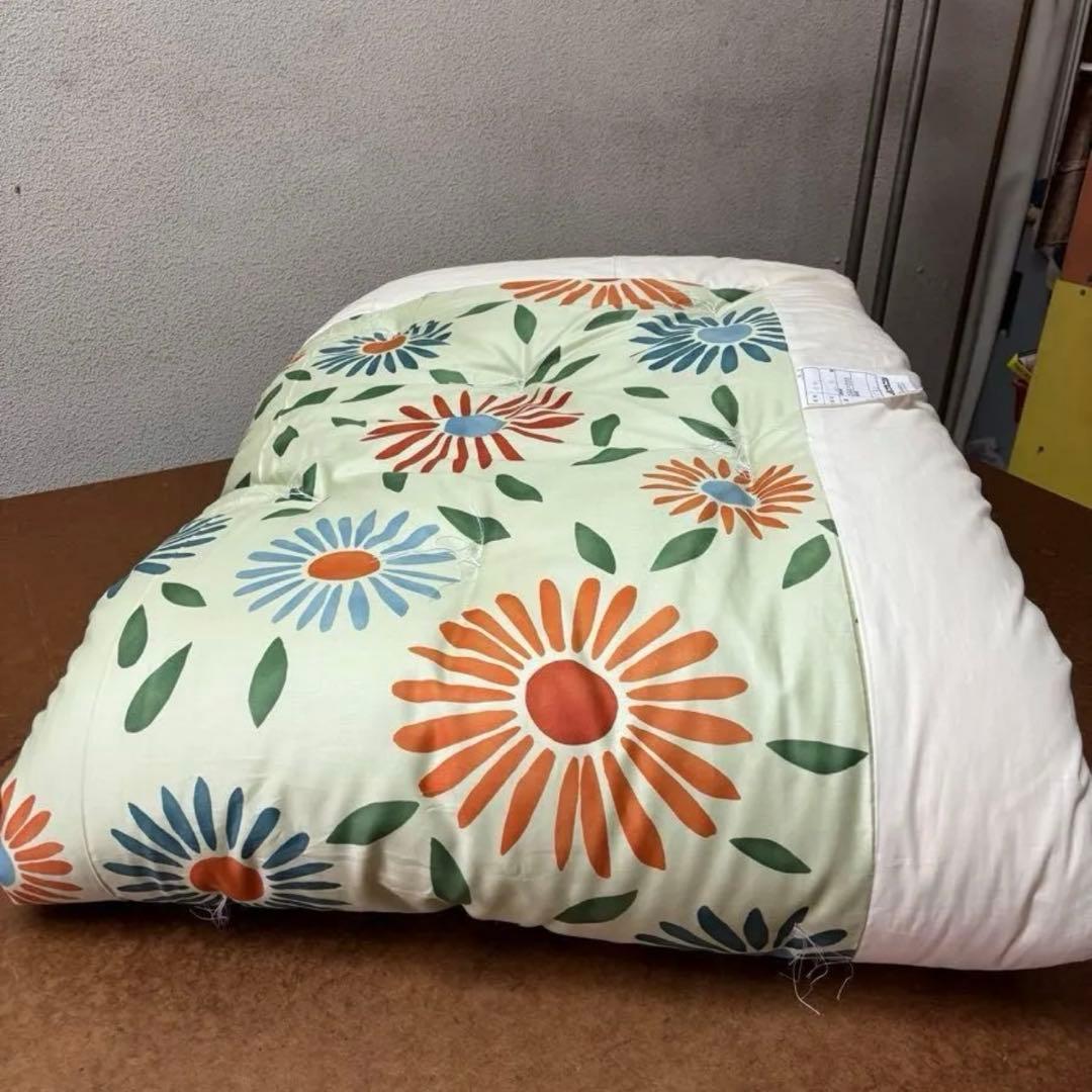 シングル掛け布団　綿布団　少し軽め　日本製