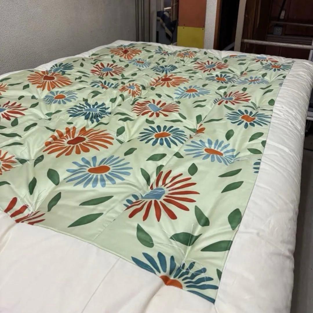 シングル掛け布団　綿布団　少し軽め　日本製