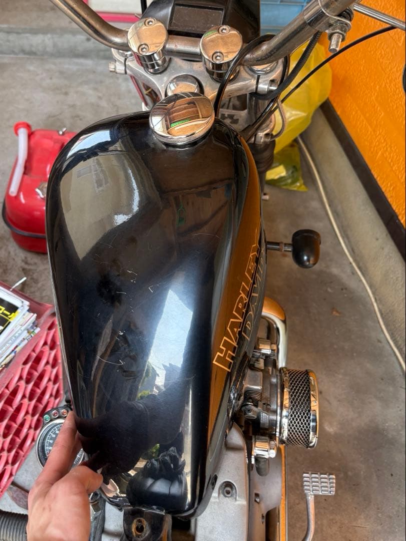 ハーレー　スポーツスタータンク　99 エボスポ　ガソリンタンク