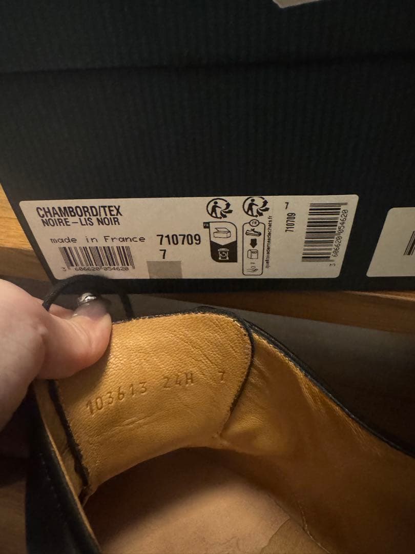 礒政幸さま専用【paraboot chambor】パラブーツ シャンボード