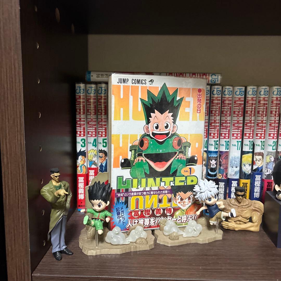 HUNTER×HUNTER 全巻セット + フィギュア8体ボーナスセール中