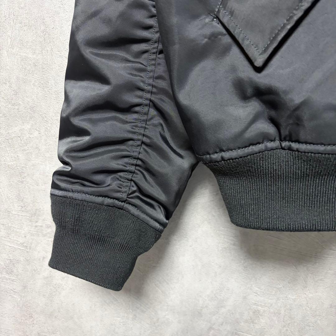 Nike AIR XL 黒 MA-1 ボンバー ジャケット 人気サイズ ブラック