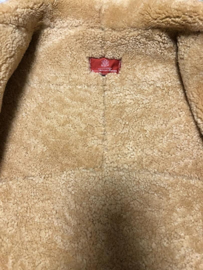 希少色 アヴィレックス AVIREX フライトジャケット B-3 ベージュ 38