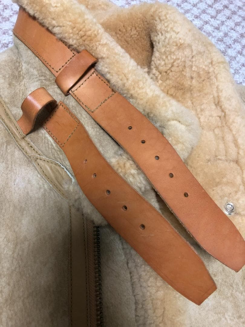 希少色 アヴィレックス AVIREX フライトジャケット B-3 ベージュ 38