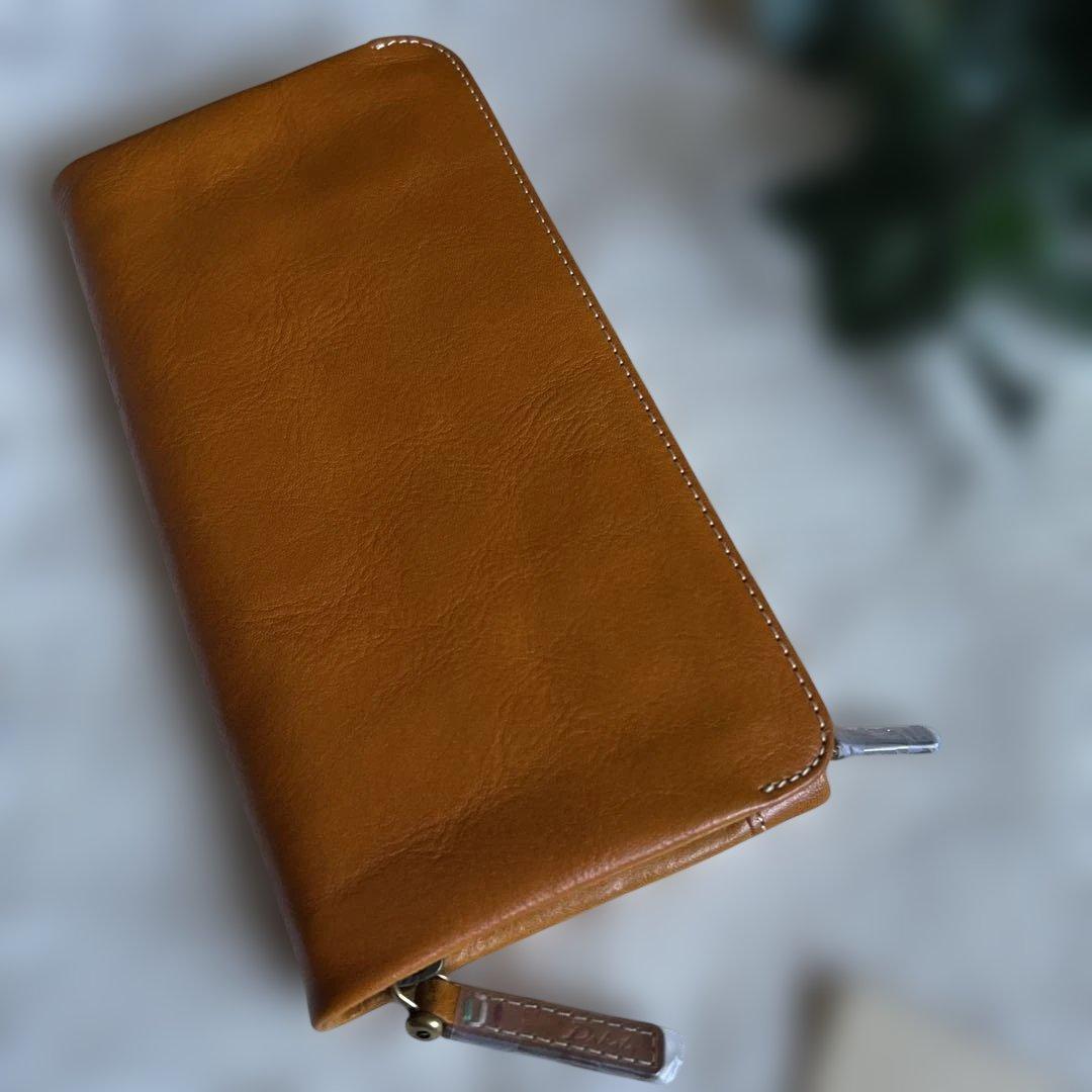 新品Dakota ブラウン 長財布収納力お勧め