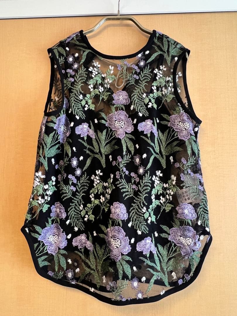 mame kurogouchi 刺繍トップス19ss