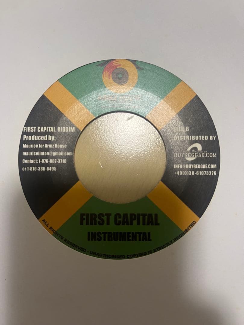 First capital Riddim 2枚セット　レゲエ　レコード　174