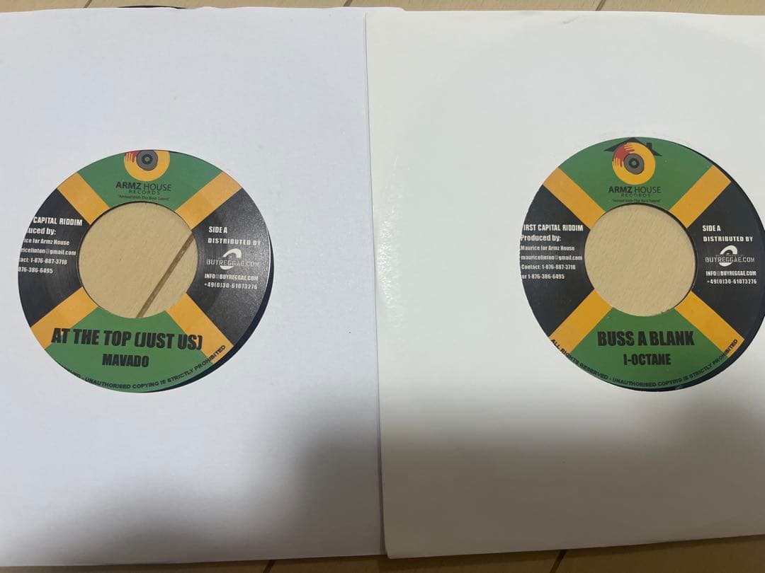 First capital Riddim 2枚セット　レゲエ　レコード　174