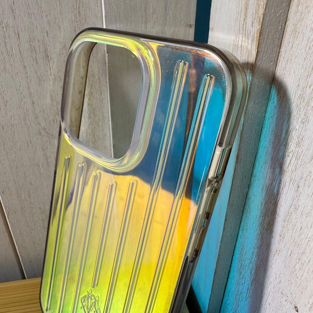 RIMOWA リモワ iPhone14 Pro ケース イリディセント