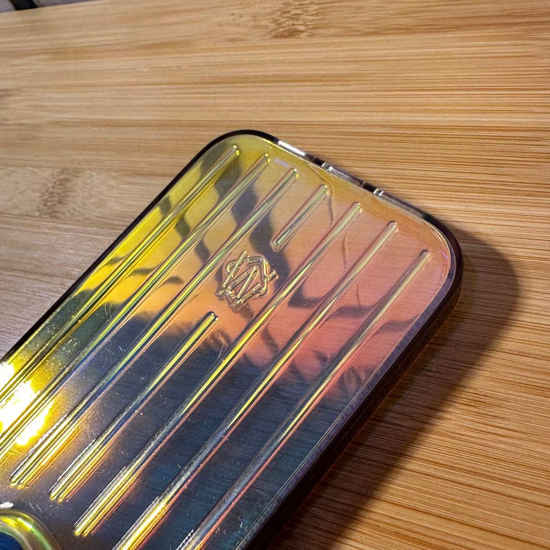 RIMOWA リモワ iPhone14 Pro ケース イリディセント