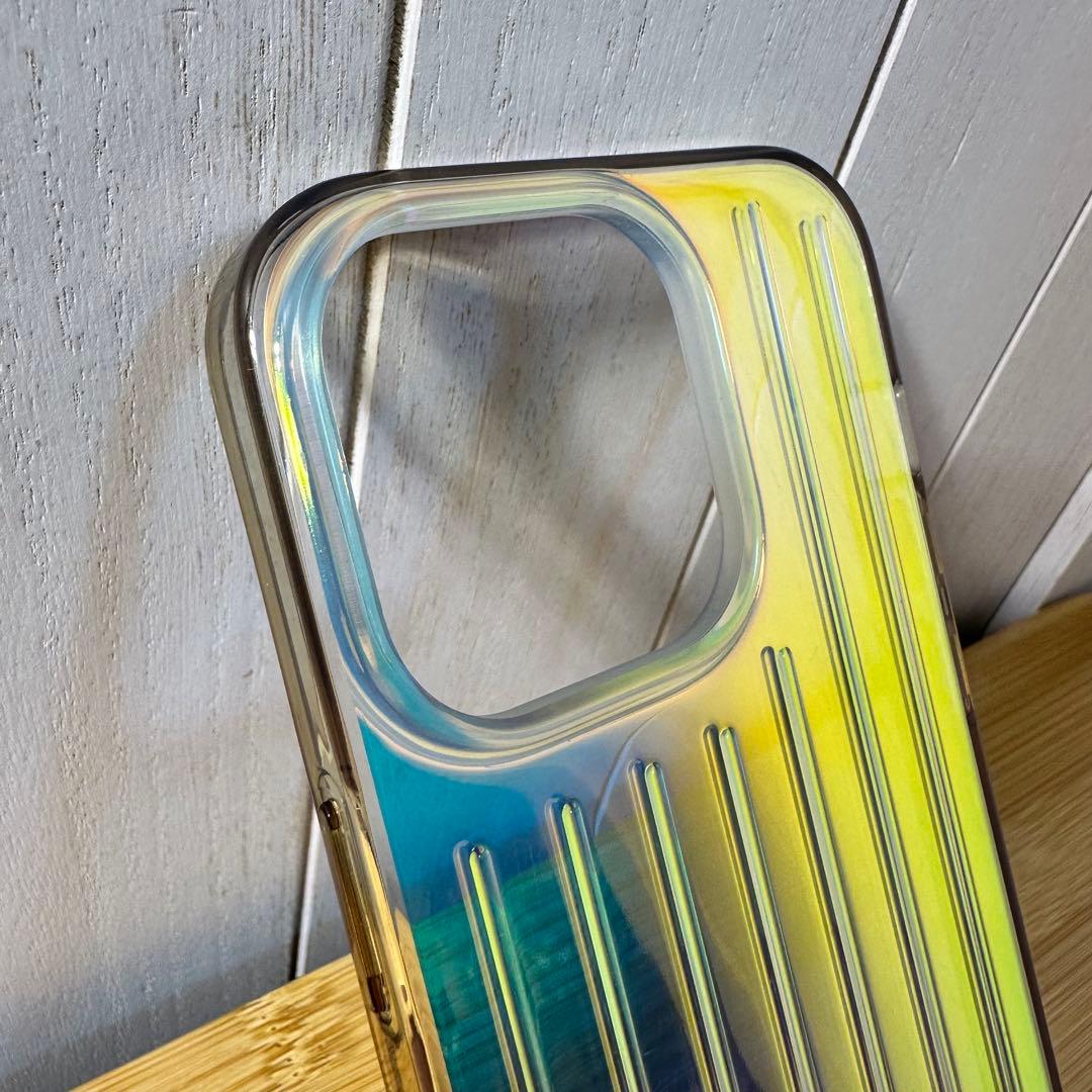 RIMOWA リモワ iPhone14 Pro ケース イリディセント