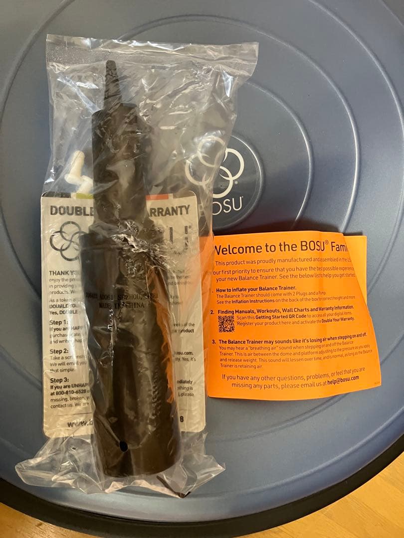 ボス バランストレーナーBOSU BALANCE TRAINER 新品ー径50㎝