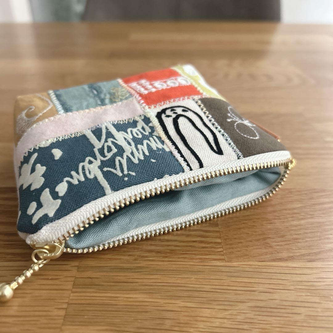 ＊お取置き中＊　ミナペルホネン　ミニミニポーチ　レア　ハンドメイド