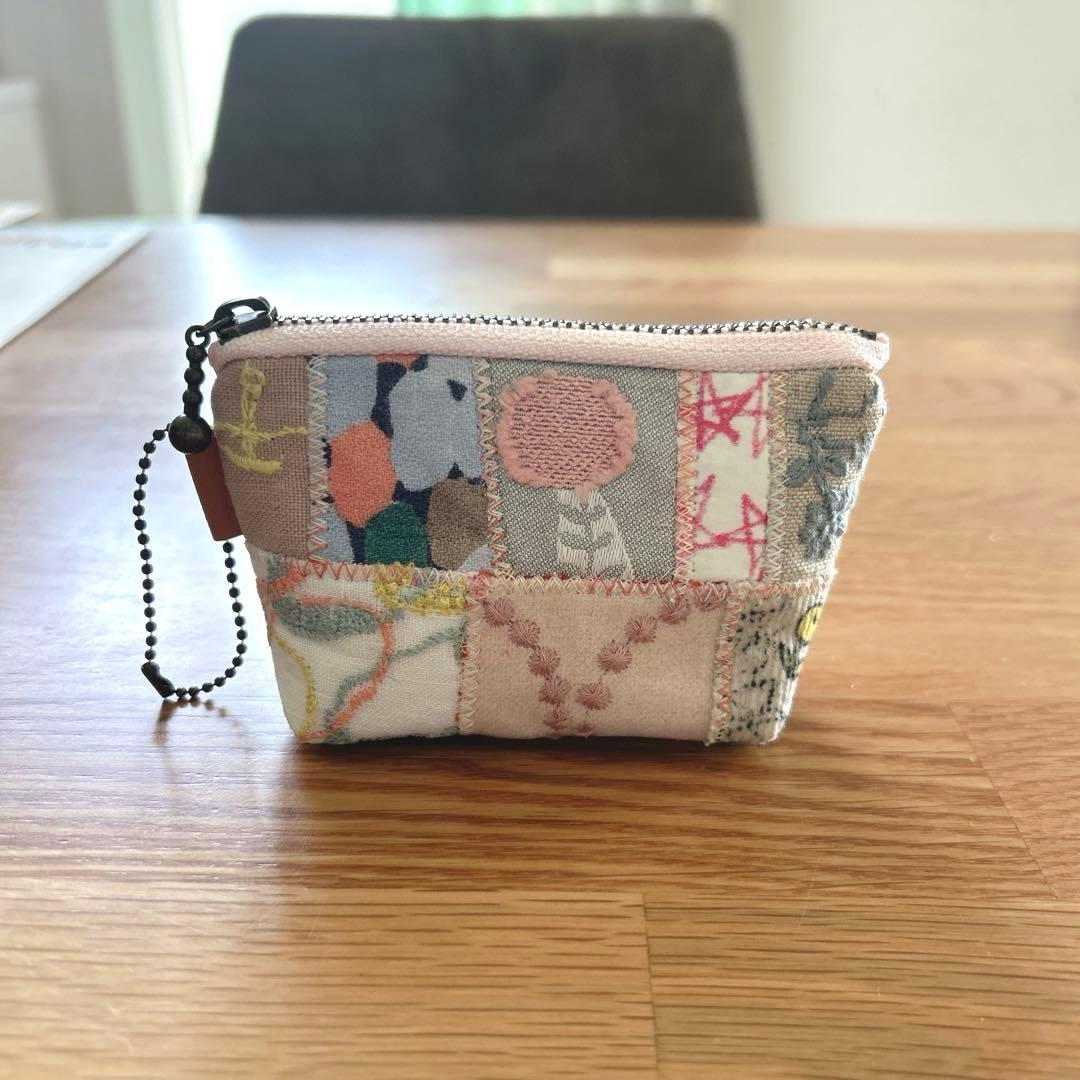 ＊お取置き中＊　ミナペルホネン　ミニミニポーチ　レア　ハンドメイド