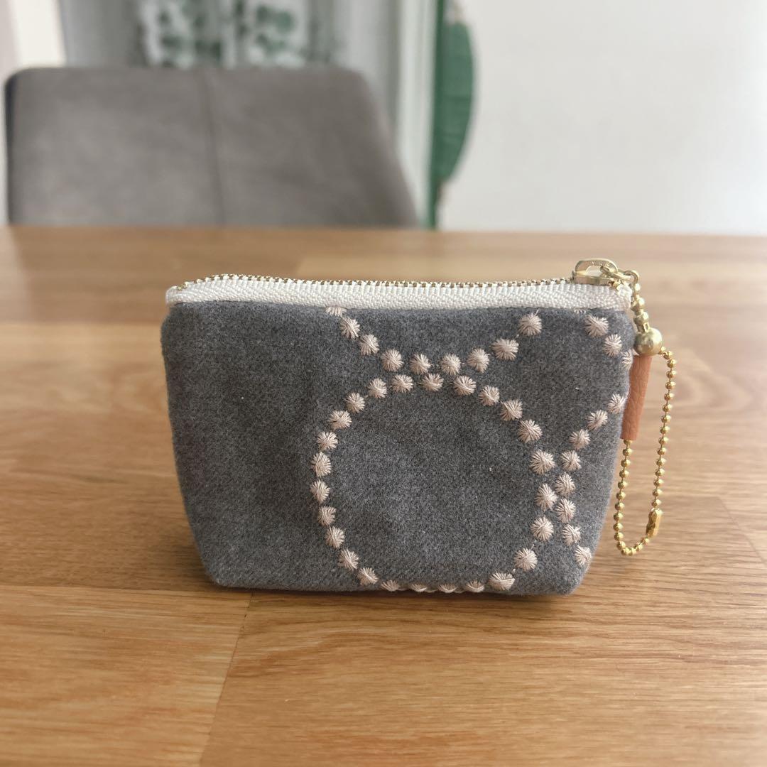 ＊お取置き中＊　ミナペルホネン　ミニミニポーチ　レア　ハンドメイド