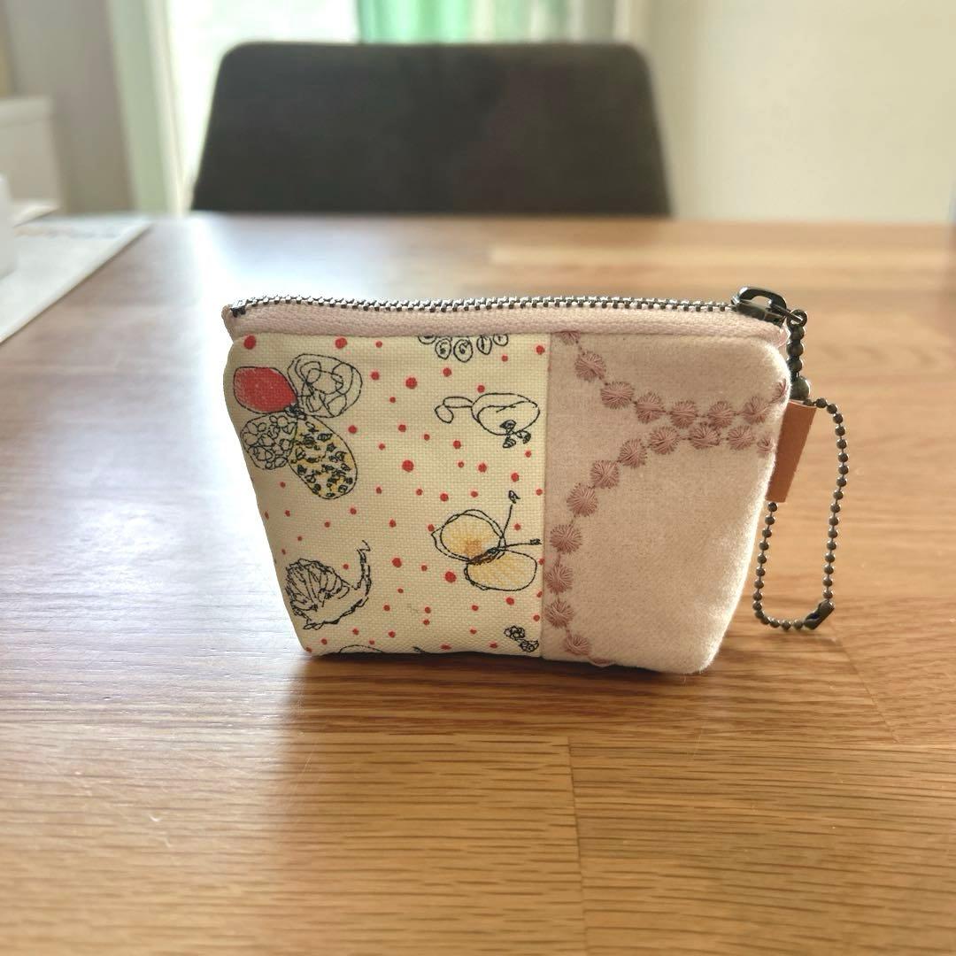 ＊お取置き中＊　ミナペルホネン　ミニミニポーチ　レア　ハンドメイド