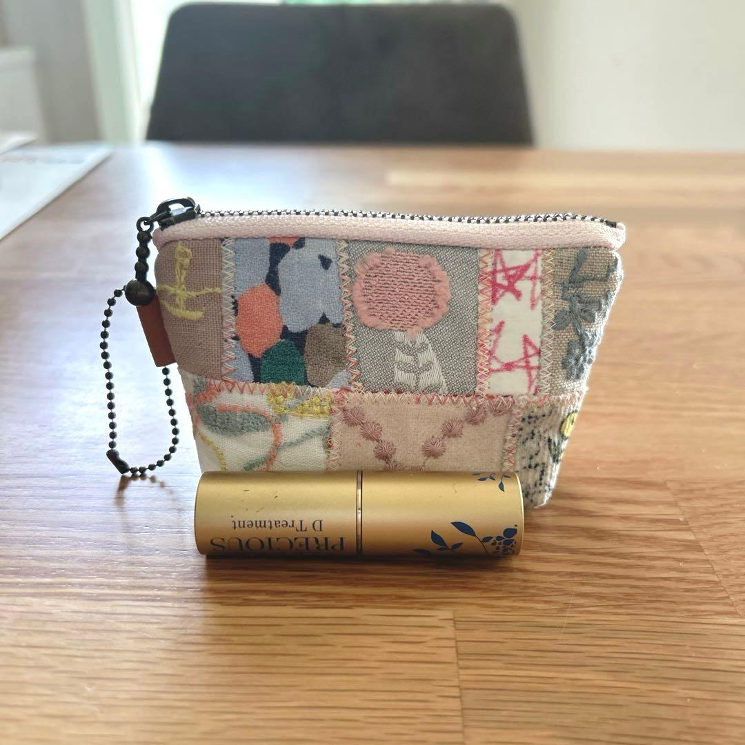＊お取置き中＊　ミナペルホネン　ミニミニポーチ　レア　ハンドメイド