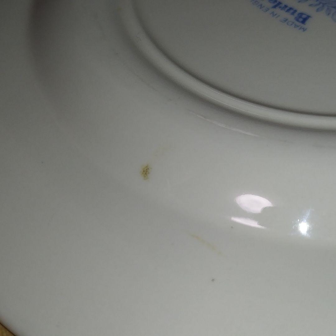 【4枚セット】バーレイ　ブルーアジアティックフェザンツ　ディナープレート25cm