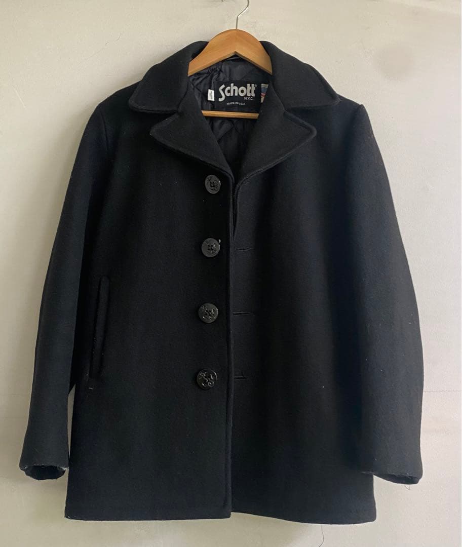 Schott ピーコート USA製