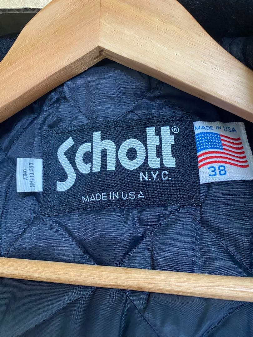 Schott ピーコート USA製