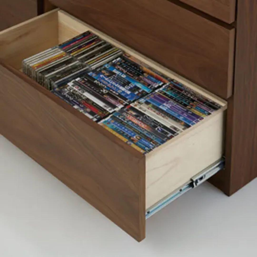 dinos Volga ヴォルガ ウォルナットシリーズ テレビ台(チェスト付)