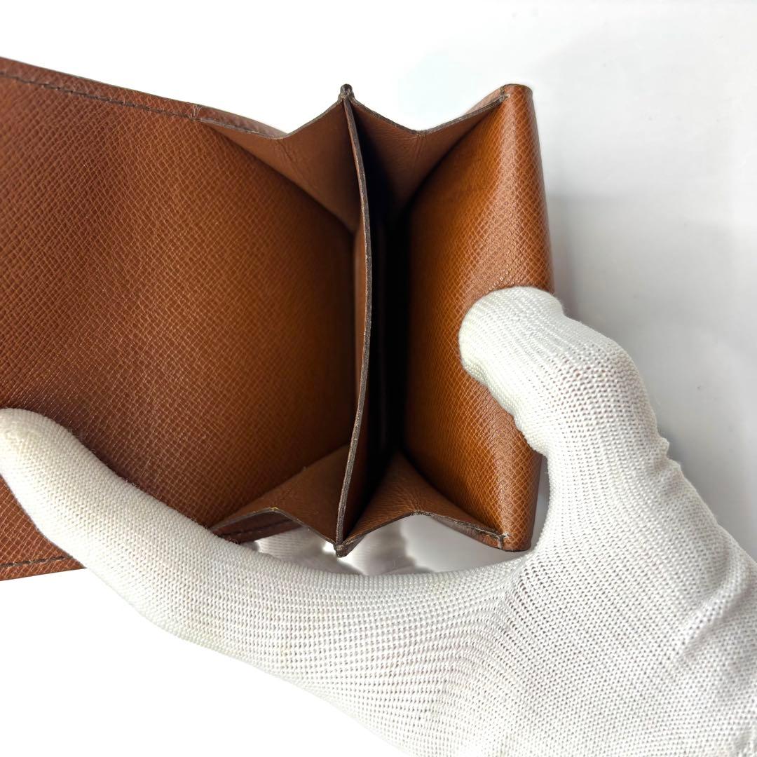 正規品 ルイヴィトン ポルトモネ グゼ モノグラム ケース pvc レザー