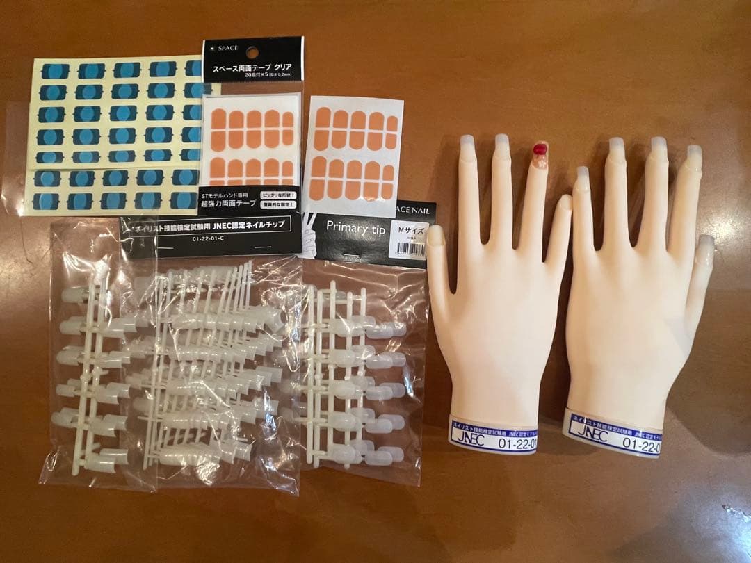 S T認定モデルハンド、認定チップ、両面テープ