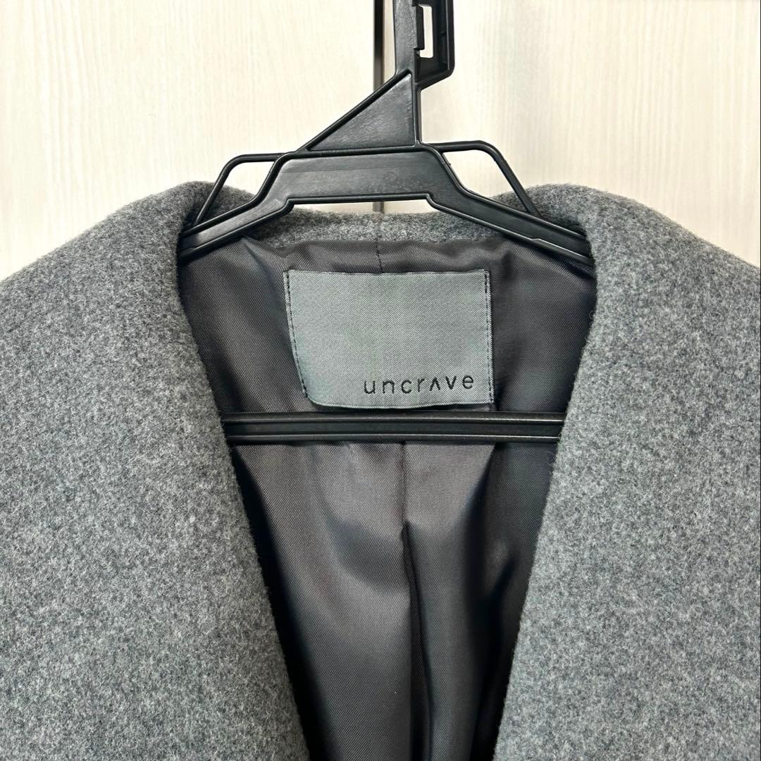 【お買得・中古品】 撥水プルーフメルトン　ビッグカラーコート