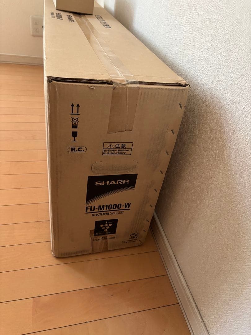 シャープ　空気清浄機　プラズマクラスター　FU-M1000-W