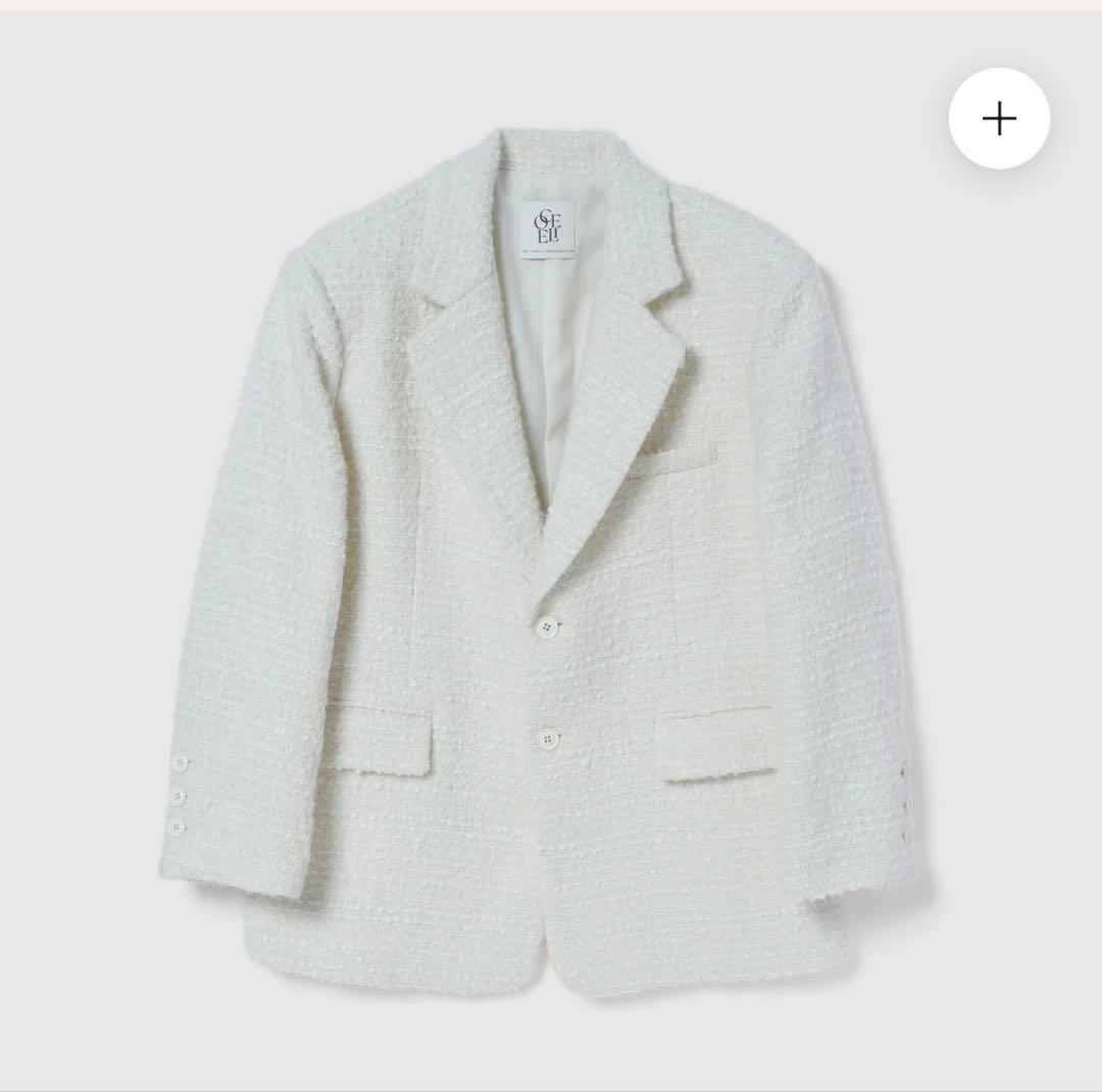 collab ツイードオーバージャケット