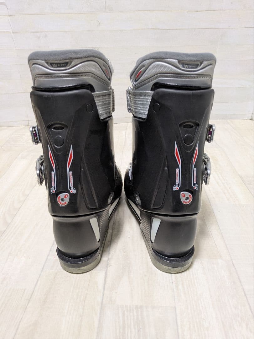 ジュニア　Hart板　NORDICAブーツ　スキーセット ストック付き