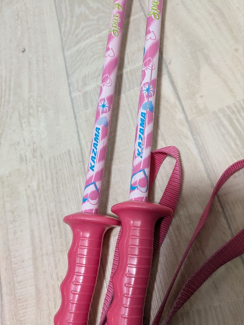 ジュニア　Hart板　NORDICAブーツ　スキーセット ストック付き