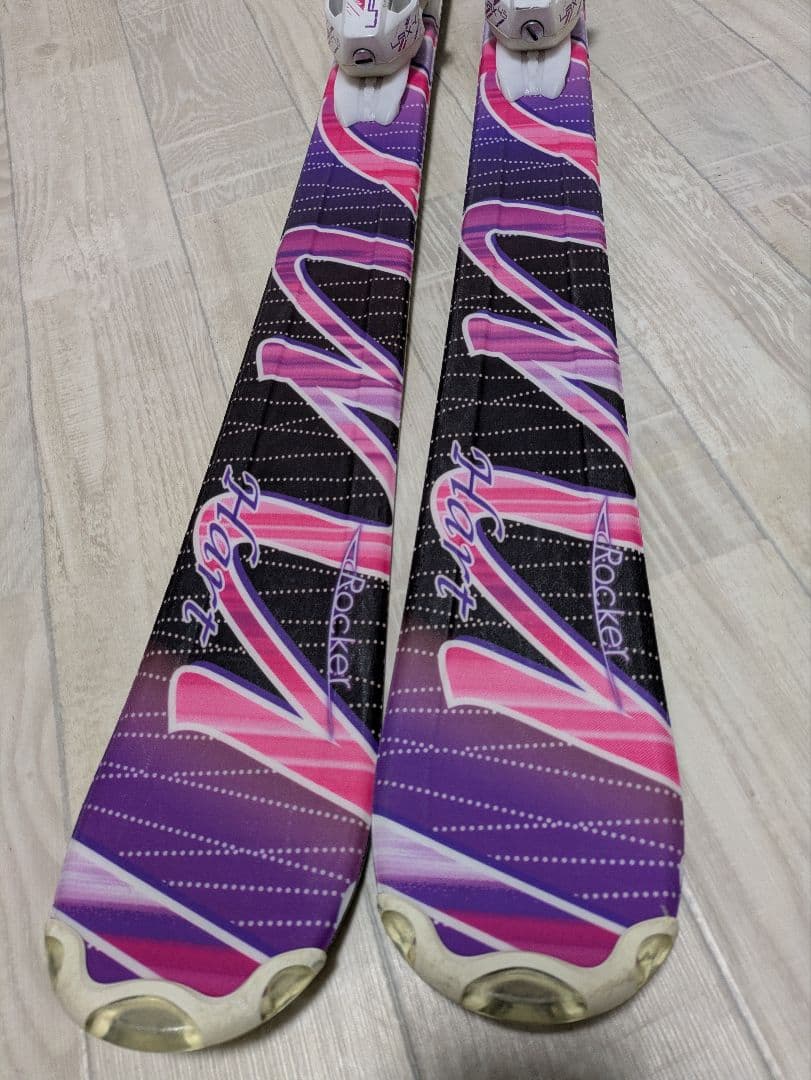 ジュニア　Hart板　NORDICAブーツ　スキーセット ストック付き